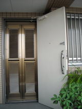 クールドア戸建住宅取り付け例