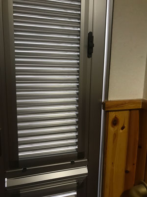 腰板部屋から右の仕上り